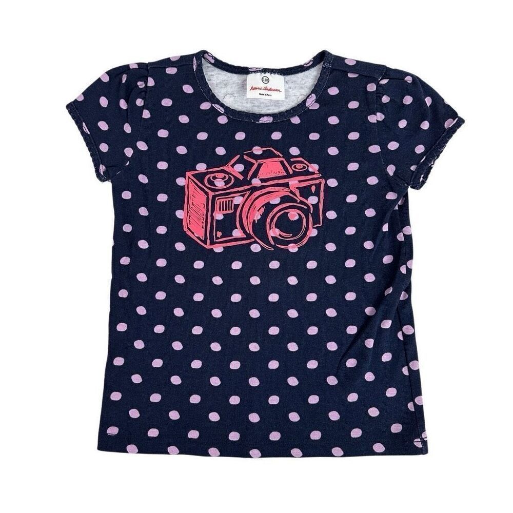 Hanna Andersson Camera Graphic T-Shirt size 5